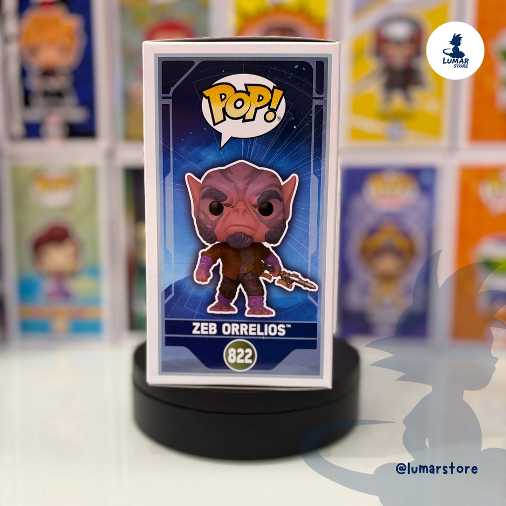 Funko Pop! Star Wars 822 - Zeb Orrelios | Star Wars Mandalorian & Grogu