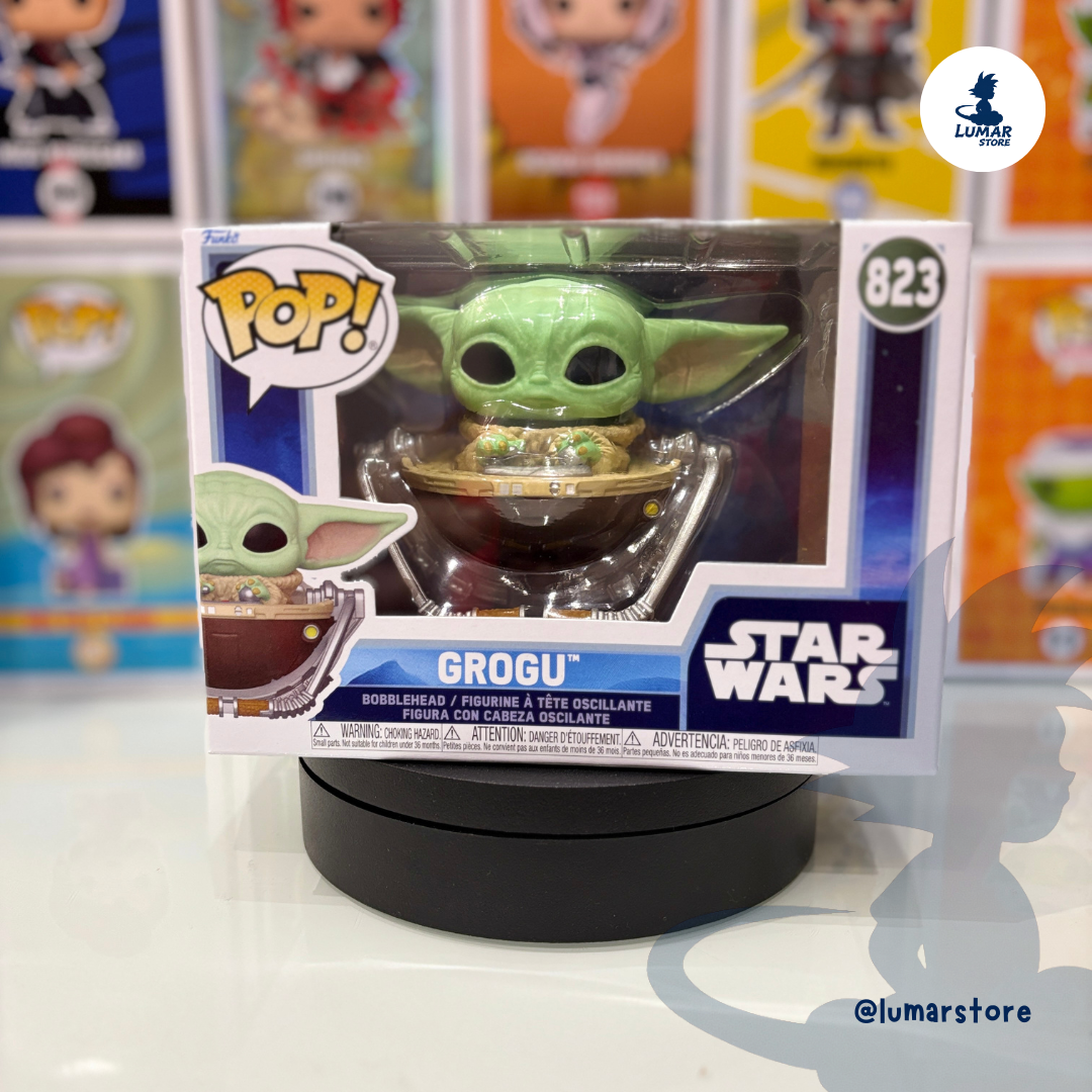 Funko Pop! Star Wars 823 - Grogu in Pram | Star Wars Mandalorian & Grogu