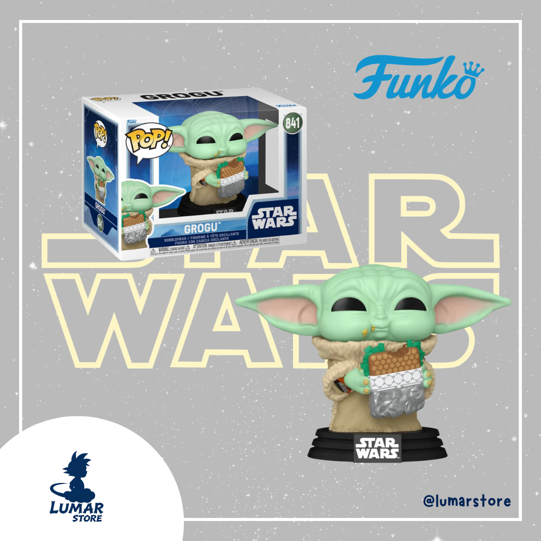 Funko Pop! Star Wars #841 Grogu with Sandwich (The Mandalorian and Grogu)