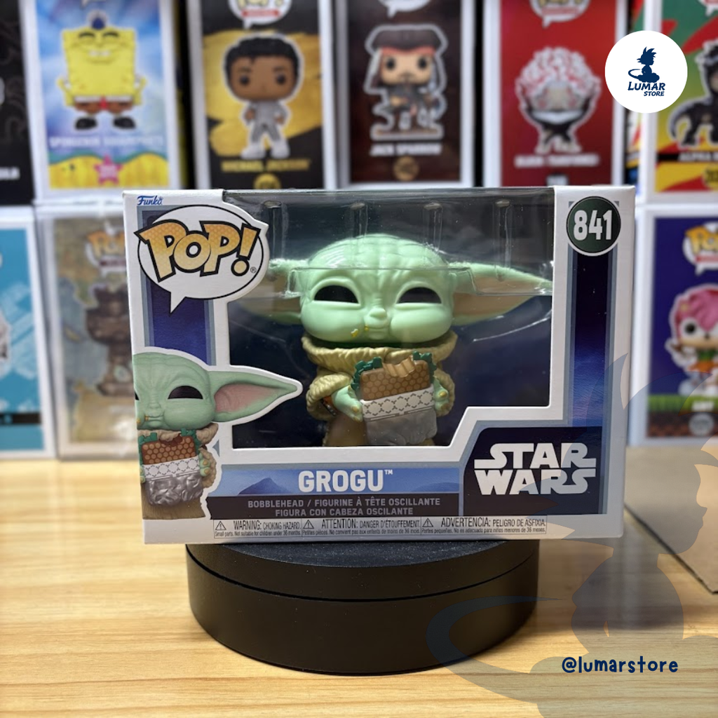 Funko Pop! Star Wars #841 Grogu with Sandwich (The Mandalorian and Grogu)