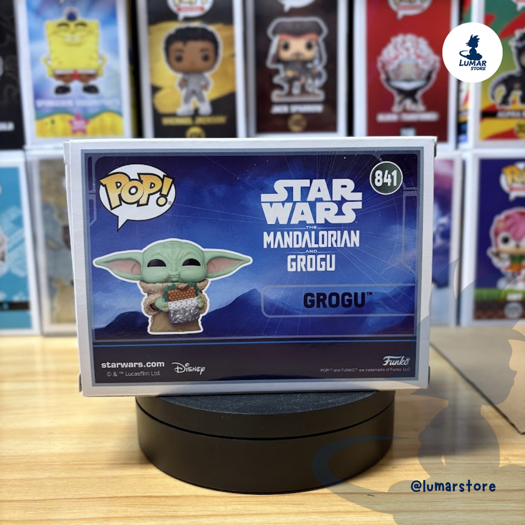 Funko Pop! Star Wars #841 Grogu with Sandwich (The Mandalorian and Grogu)