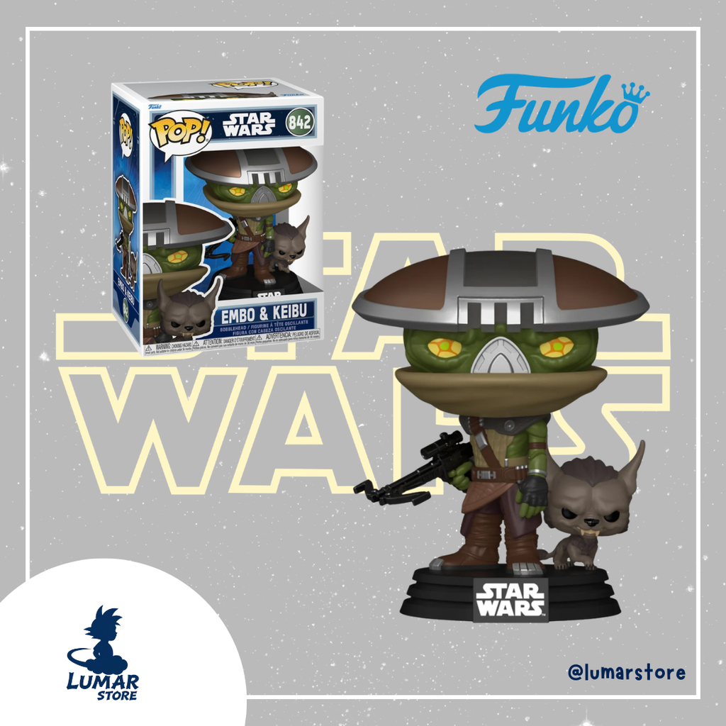 Funko Pop! Star Wars #842 Embo & Keibu (The Clone Wars)
