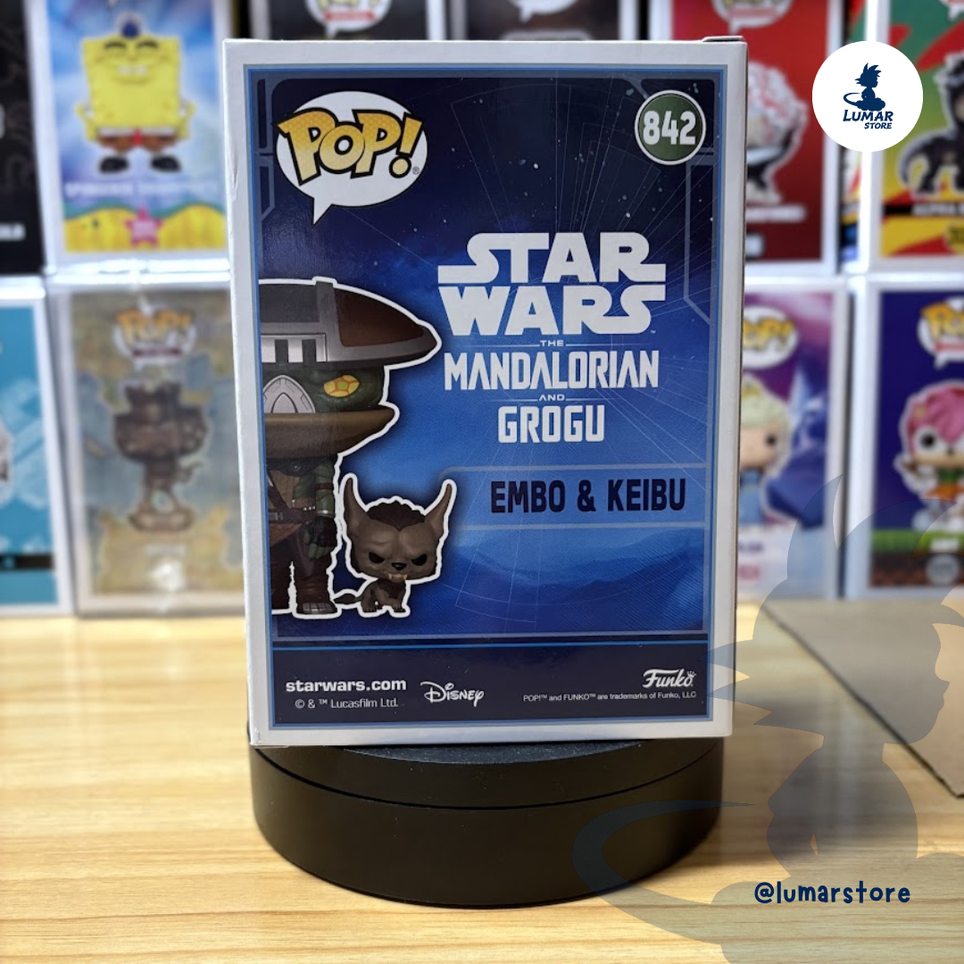 Funko Pop! Star Wars #842 Embo & Keibu (The Clone Wars)