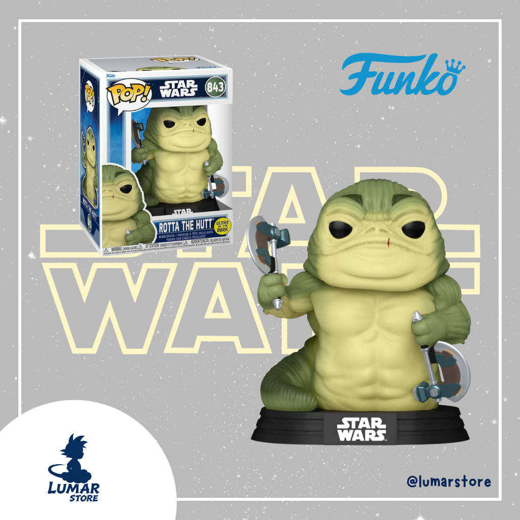 Funko Pop! Star Wars #843 Rotta the Hutt Glow in the Dark (The Clone Wars)