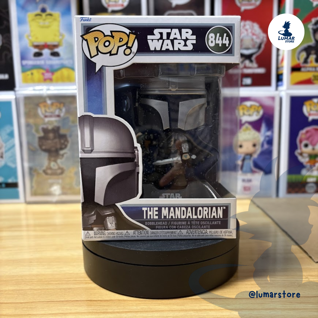 Funko Pop! Star Wars #844 The Mandalorian Dual Wield (The Mandalorian & Grogu)