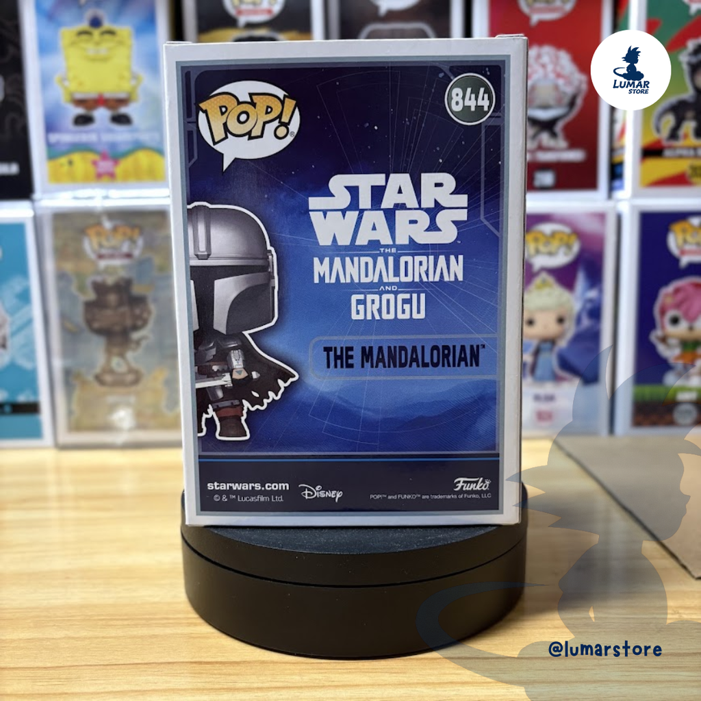 Funko Pop! Star Wars #844 The Mandalorian Dual Wield (The Mandalorian & Grogu)
