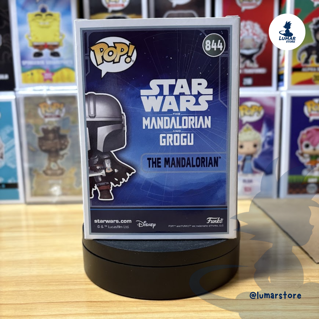 Funko Pop! Star Wars #844 The Mandalorian Dual Wield (The Mandalorian & Grogu)