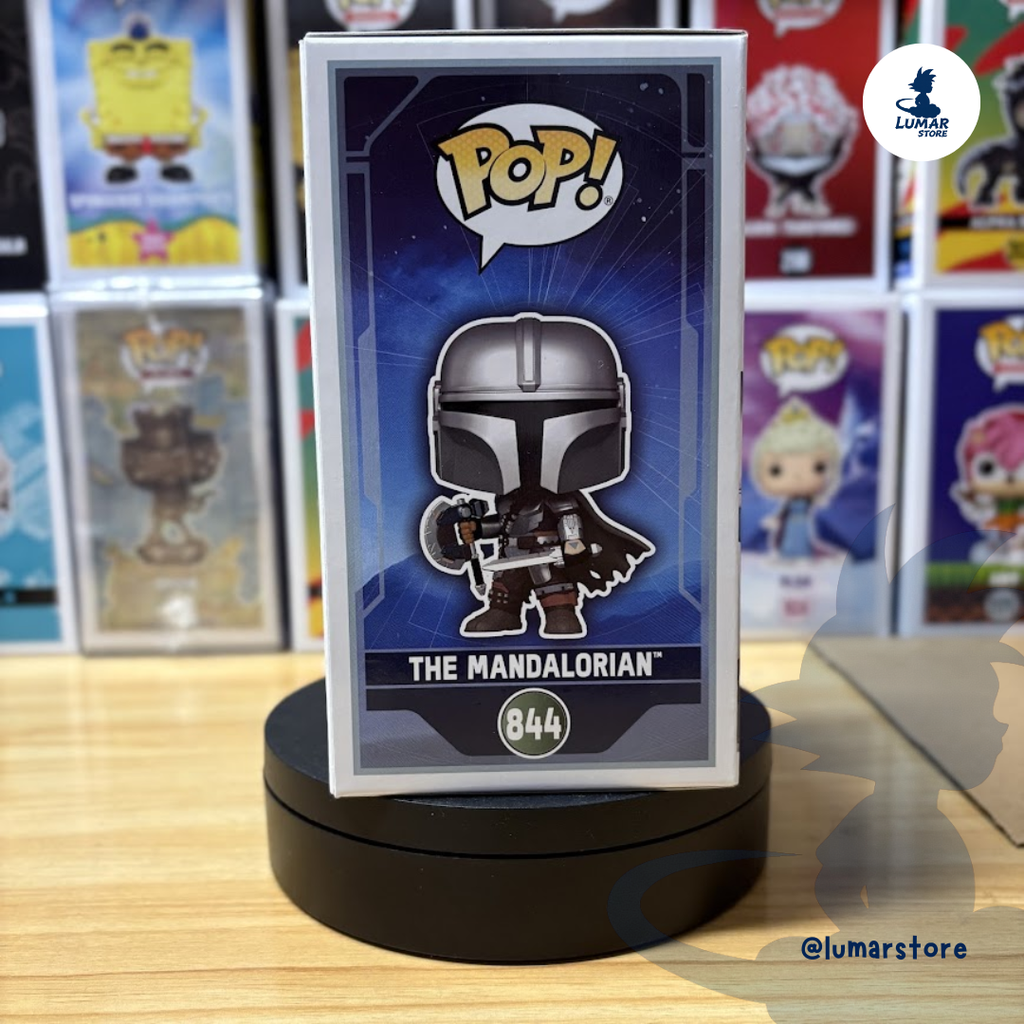 Funko Pop! Star Wars #844 The Mandalorian Dual Wield (The Mandalorian & Grogu)