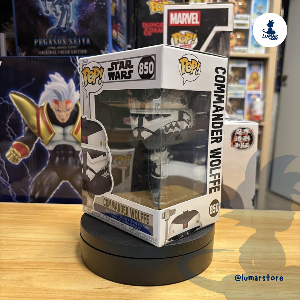 Funko Pop! Star Wars #850 Commander Wolffe (The Clone Wars / Bobble-Head)