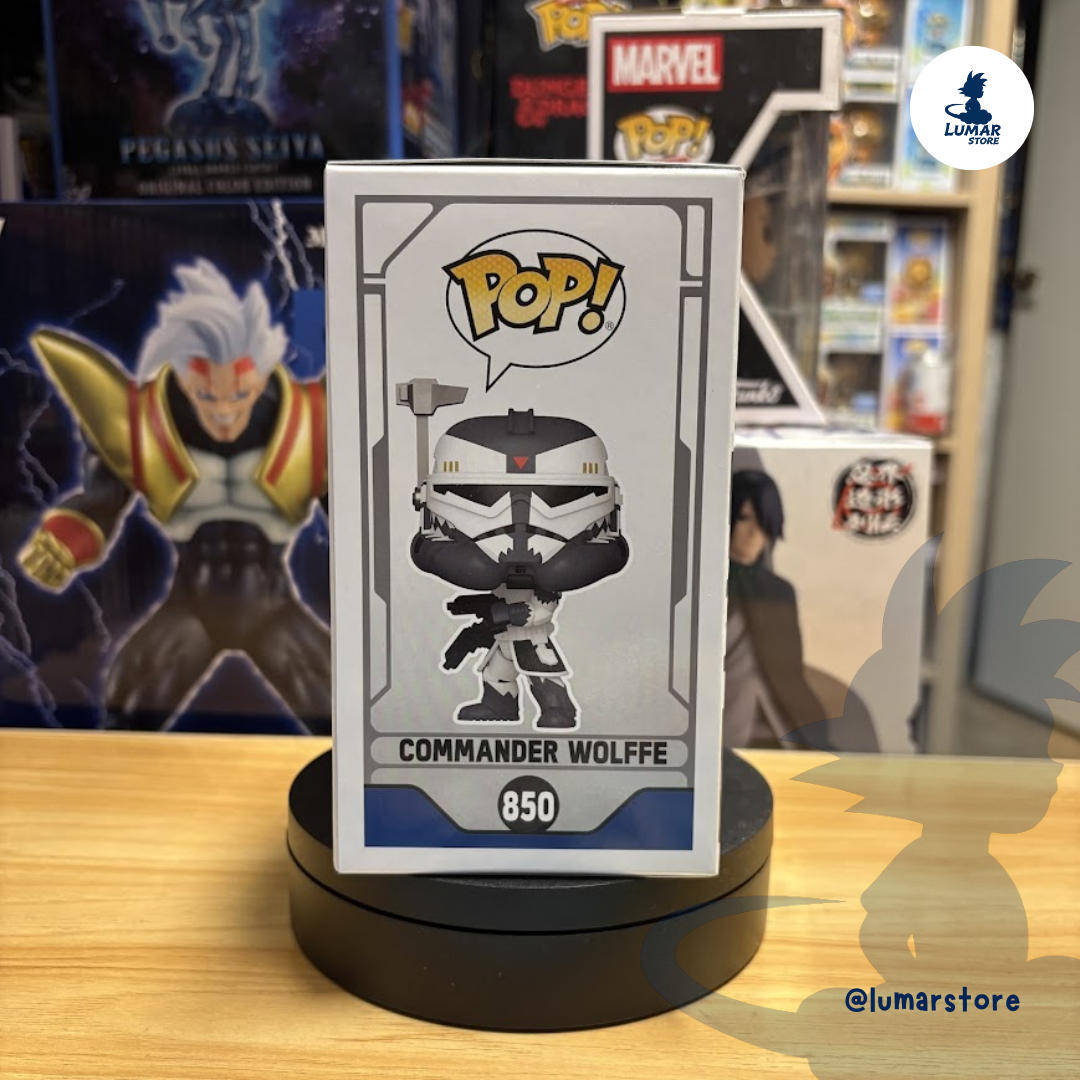 Funko Pop! Star Wars #850 Commander Wolffe (The Clone Wars / Bobble-Head)