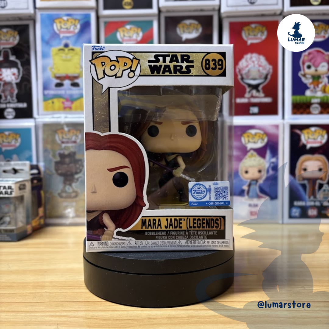 Funko Pop! Star Wars Legends #839 Mara Jade with Purple Lightsaber (Special Edition)