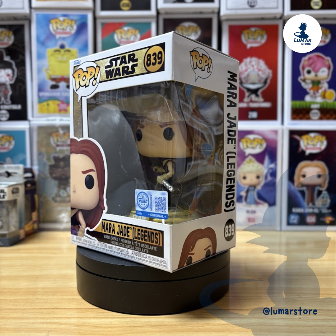 Funko Pop! Star Wars Legends #839 Mara Jade with Purple Lightsaber (Special Edition)