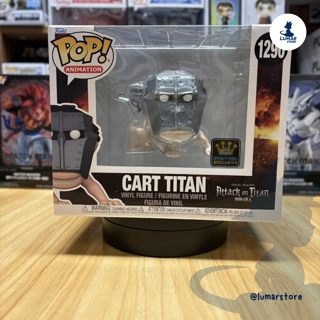 Funko Pop! Super 6" Animation: Attack on Titan #1290 Cart Titan (Specialty Series Exclusive)