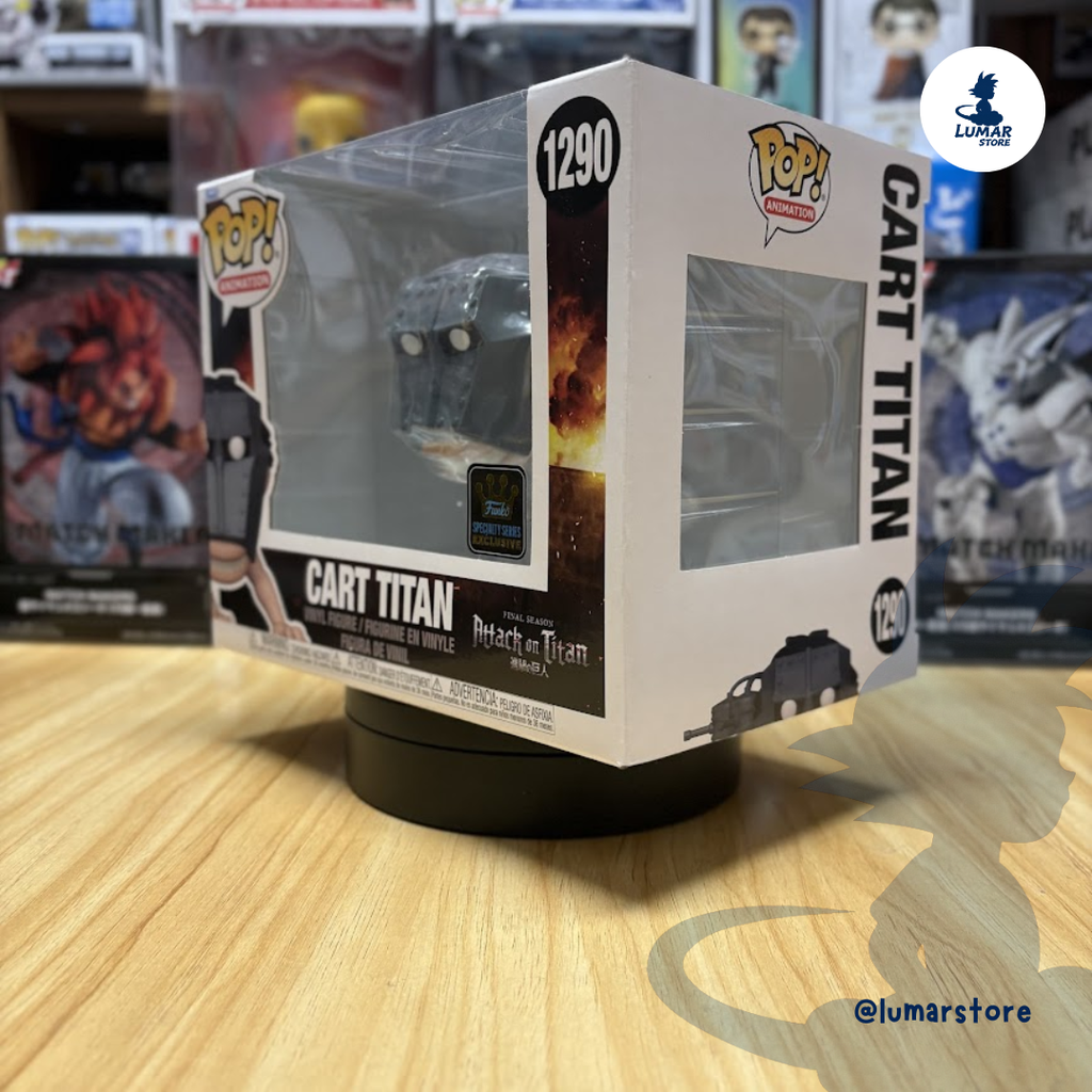 Funko Pop! Super 6" Animation: Attack on Titan #1290 Cart Titan (Specialty Series Exclusive)
