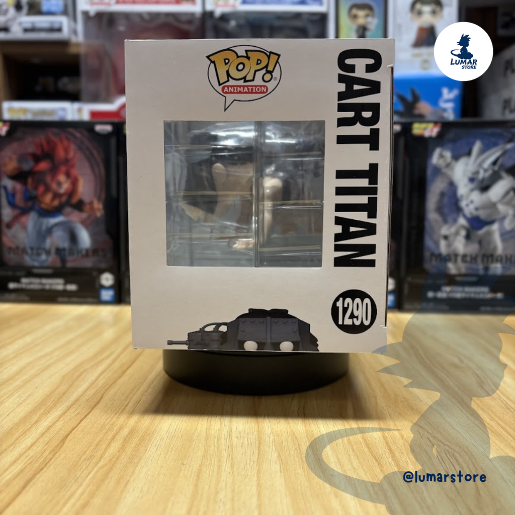 Funko Pop! Super 6" Animation: Attack on Titan #1290 Cart Titan (Specialty Series Exclusive)