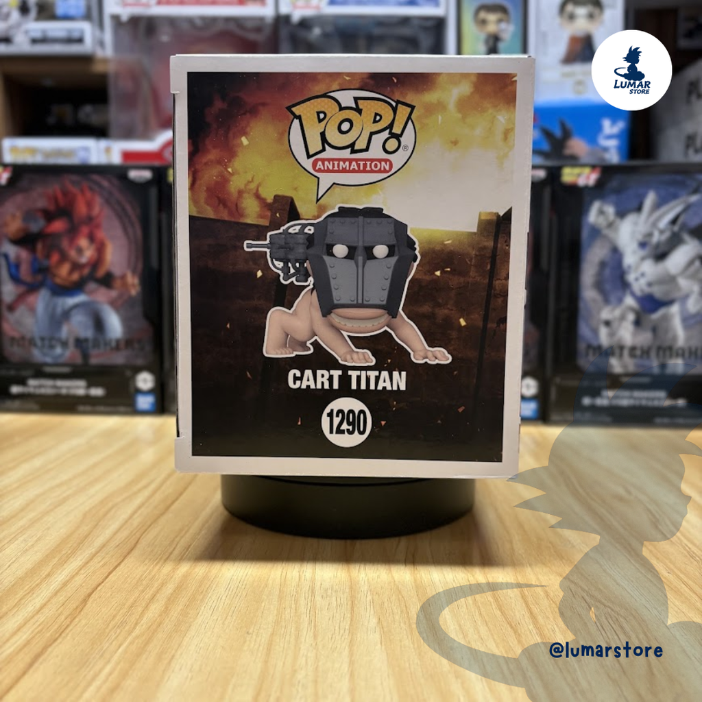 Funko Pop! Super 6" Animation: Attack on Titan #1290 Cart Titan (Specialty Series Exclusive)