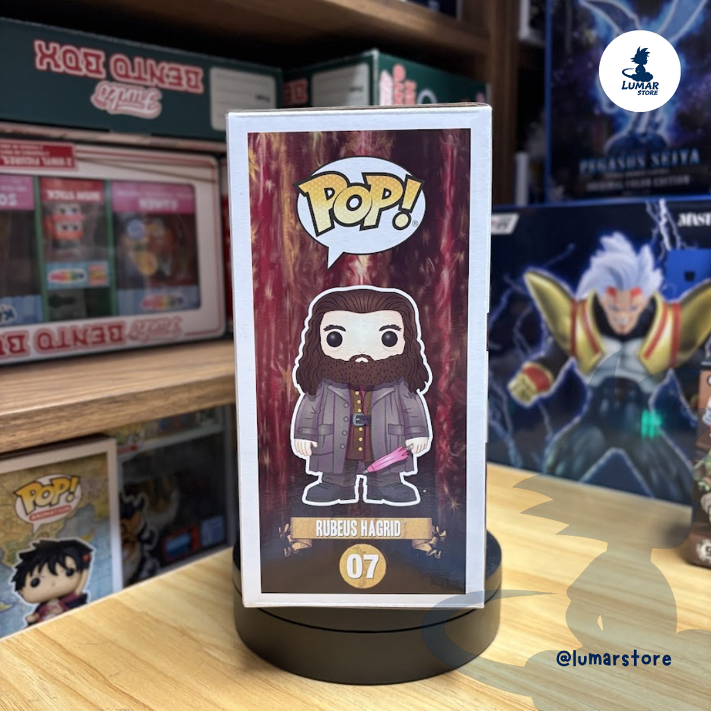 Funko Pop! Super 6" Harry Potter #07 Rubeus Hagrid (with Pink Umbrella)
