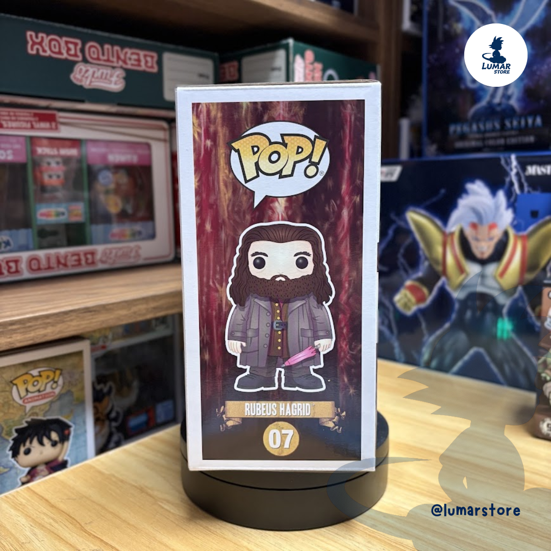 Funko Pop! Super 6" Harry Potter #07 Rubeus Hagrid (with Pink Umbrella)