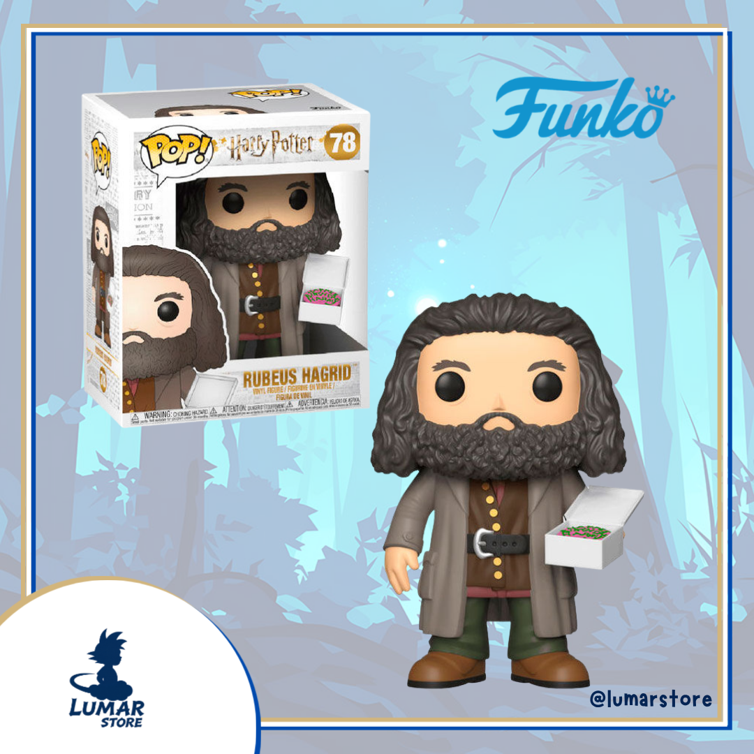 Funko Pop! Super 6" Harry Potter #78 Rubeus Hagrid with Birthday Cake