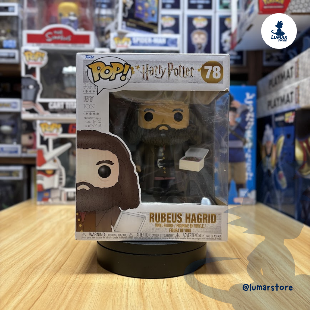 Funko Pop! Super 6" Harry Potter #78 Rubeus Hagrid with Birthday Cake