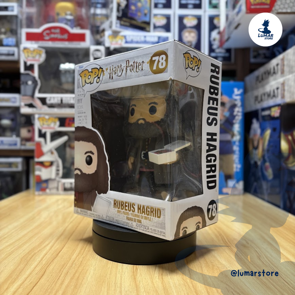 Funko Pop! Super 6" Harry Potter #78 Rubeus Hagrid with Birthday Cake