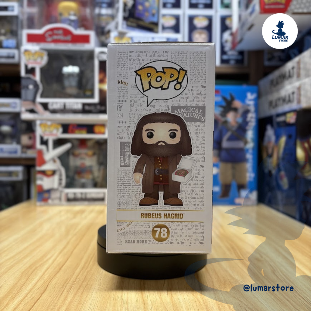 Funko Pop! Super 6" Harry Potter #78 Rubeus Hagrid with Birthday Cake