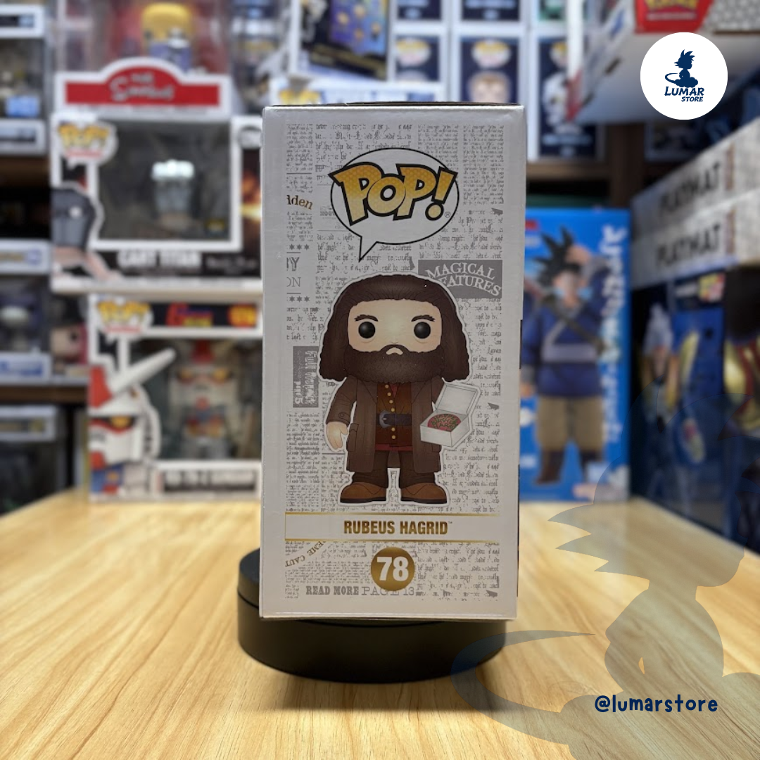 Funko Pop! Super 6" Harry Potter #78 Rubeus Hagrid with Birthday Cake