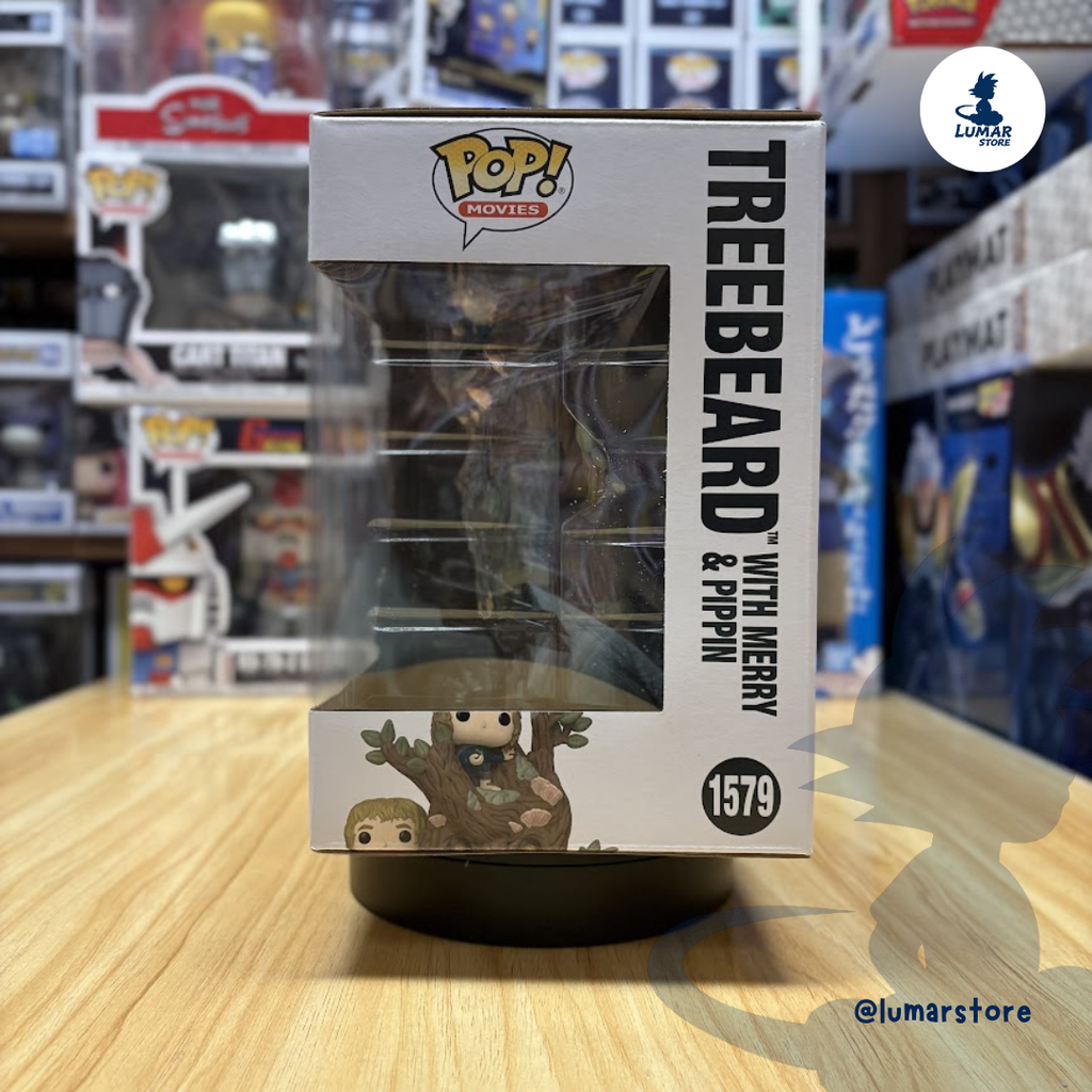 Funko Pop! Super 6" Movies: The Lord of the Rings #1579 Treebeard with Merry & Pippin