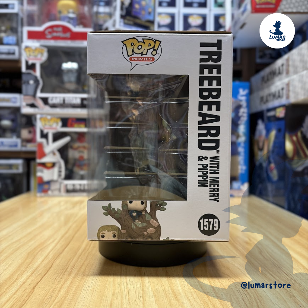 Funko Pop! Super 6" Movies: The Lord of the Rings #1579 Treebeard with Merry & Pippin