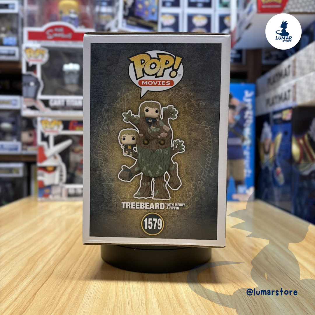 Funko Pop! Super 6" Movies: The Lord of the Rings #1579 Treebeard with Merry & Pippin