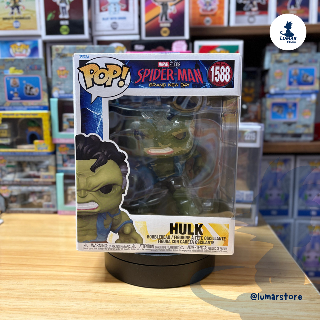 Funko Pop! Super: Spider-Man Brand New Day #1588 Hulk (6 Inch)