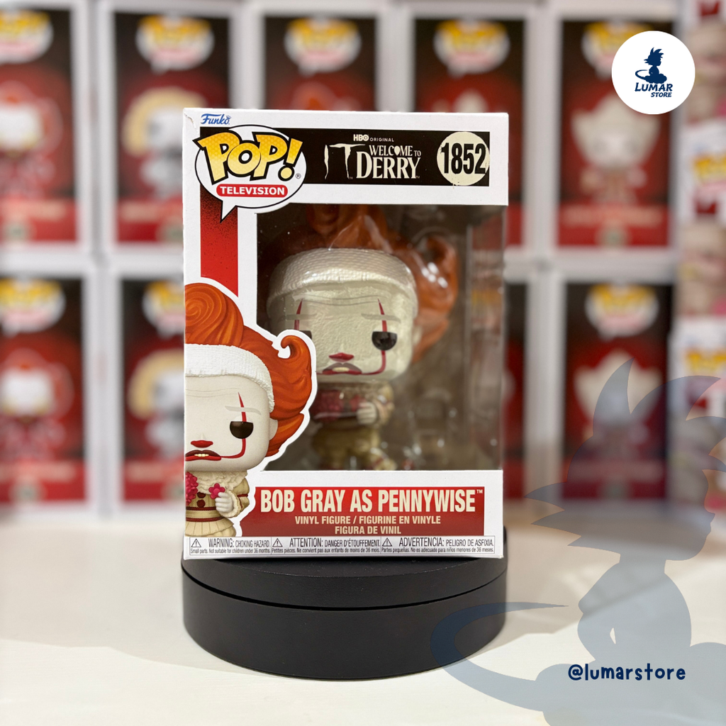 Funko Pop! Television 1852 - Bob Gray as Pennywise |  IT Welcome to Derry