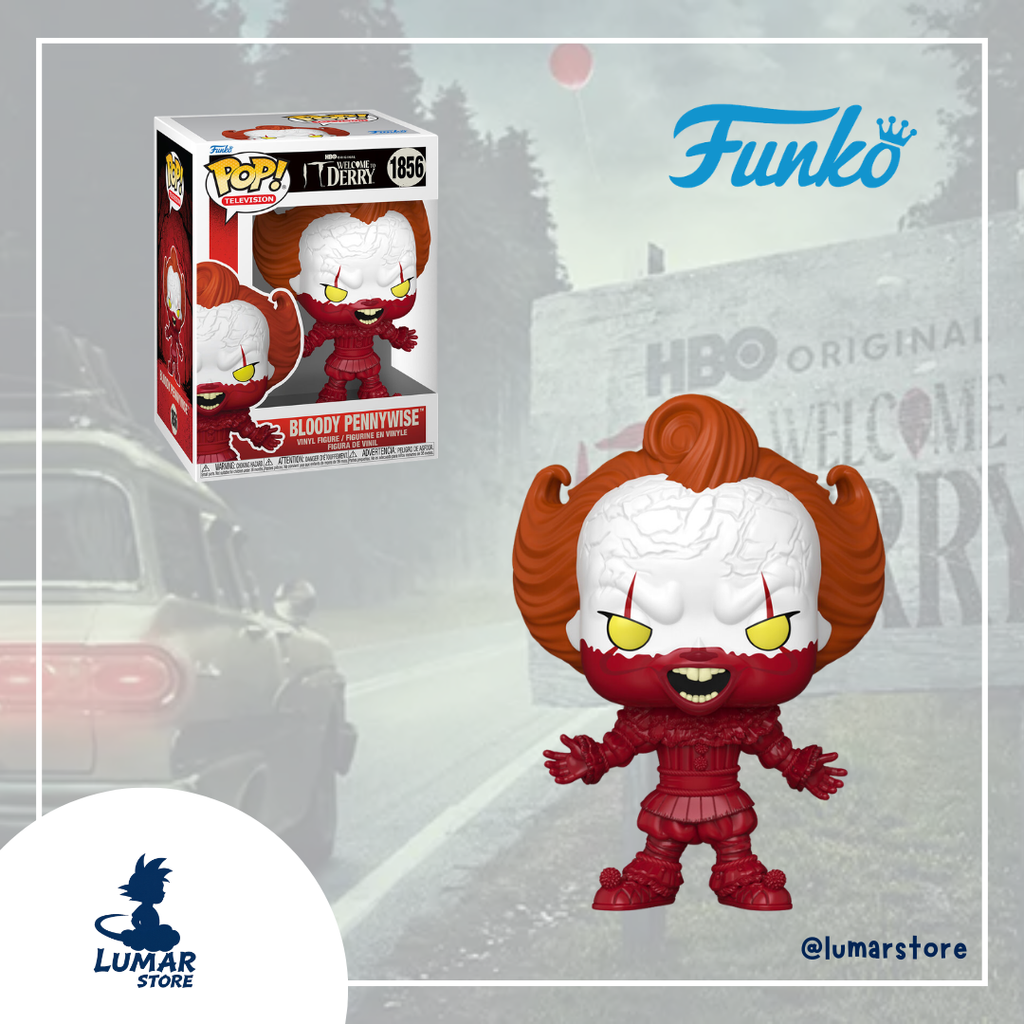 Funko Pop! Television 1856 - Blood Pennywise | IT Welcome to Derry