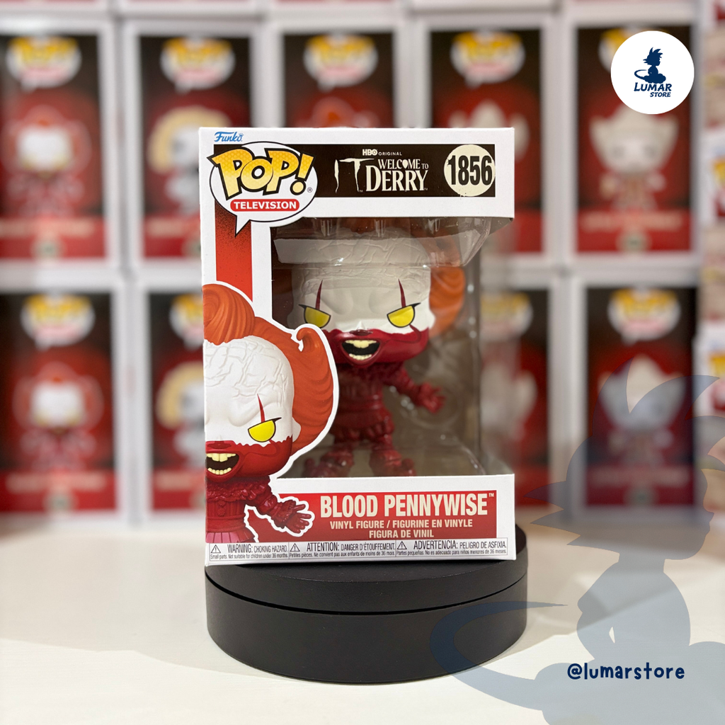 Funko Pop! Television 1856 - Blood Pennywise | IT Welcome to Derry