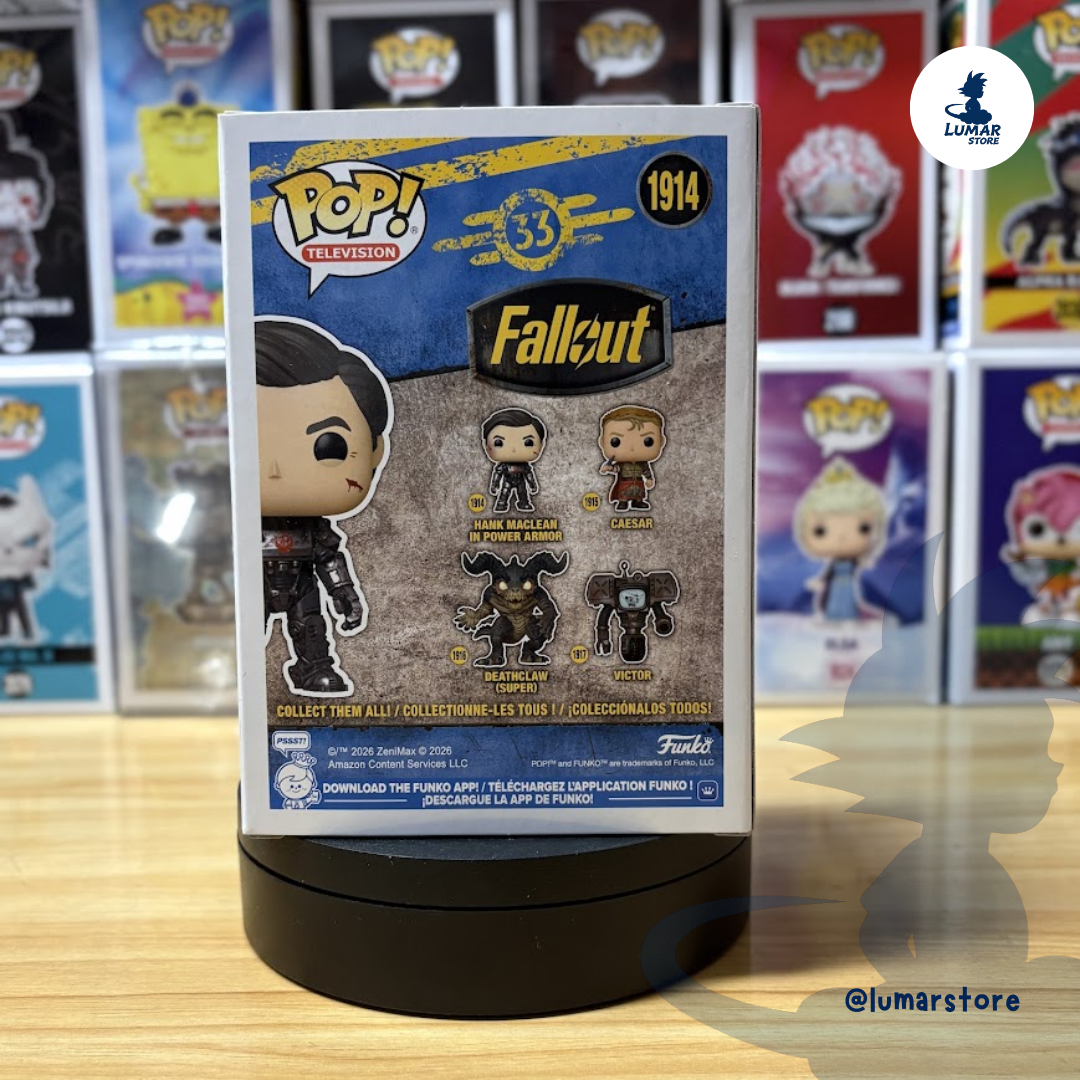 Funko Pop! Television: Fallout #1914 Hank MacLean in Power Armor