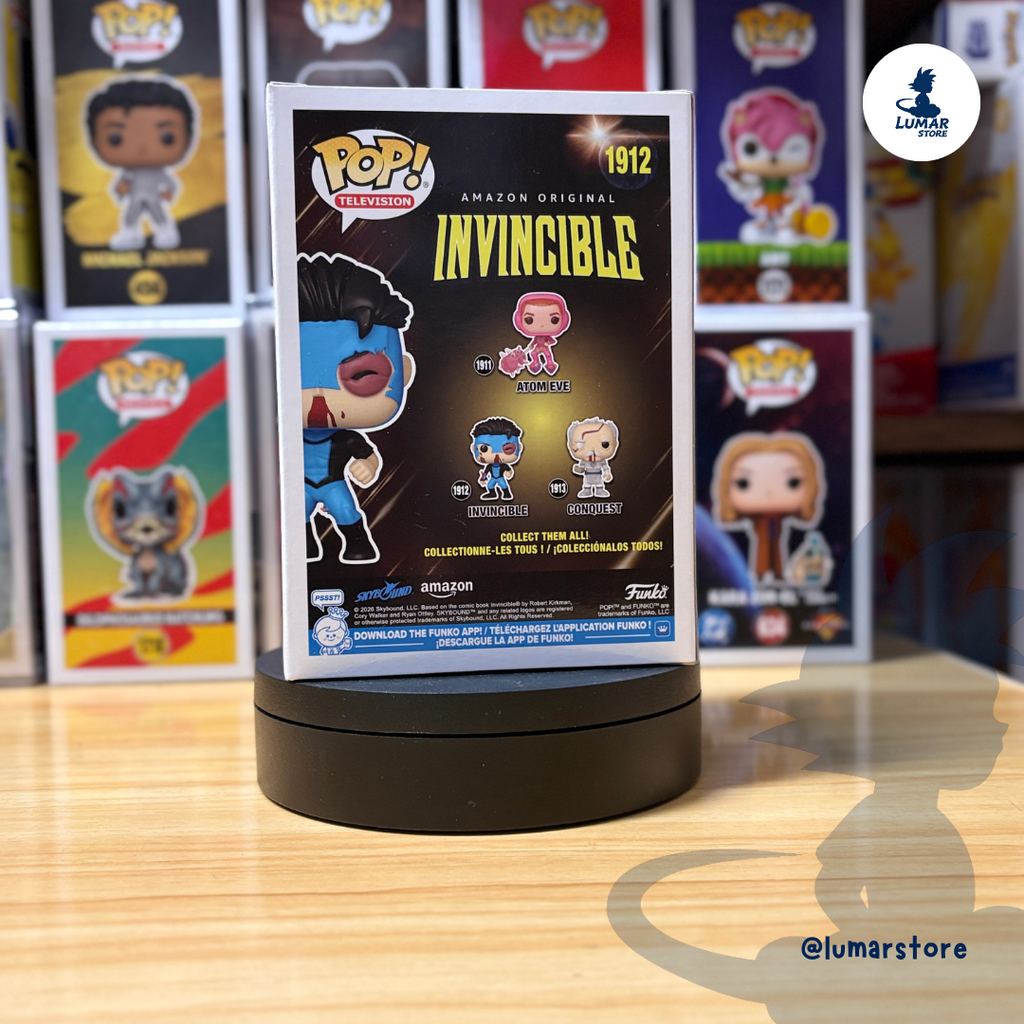 Funko Pop! Television: Invincible #1912 Invincible (Bloody Battle Damage)