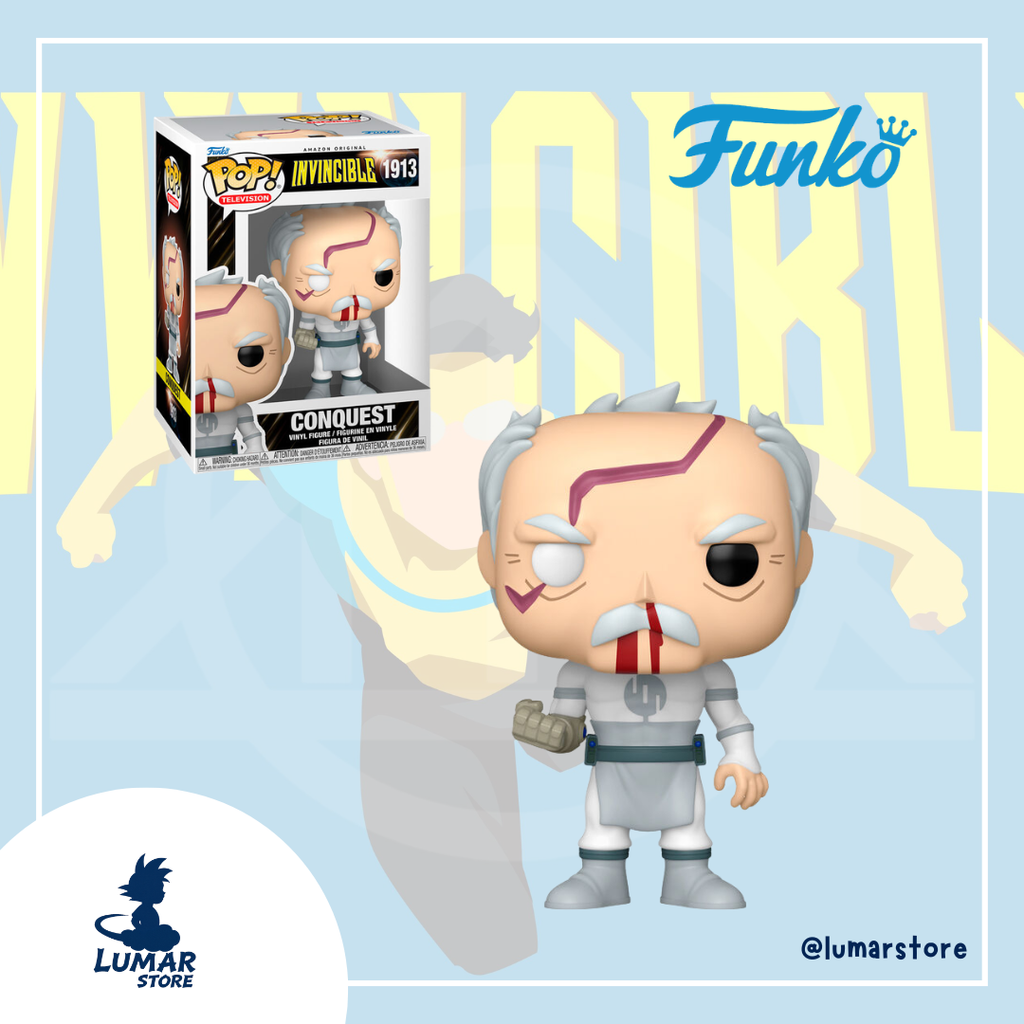 Funko Pop! Television: Invincible #1913 Conquest (Battle Damage Edition)