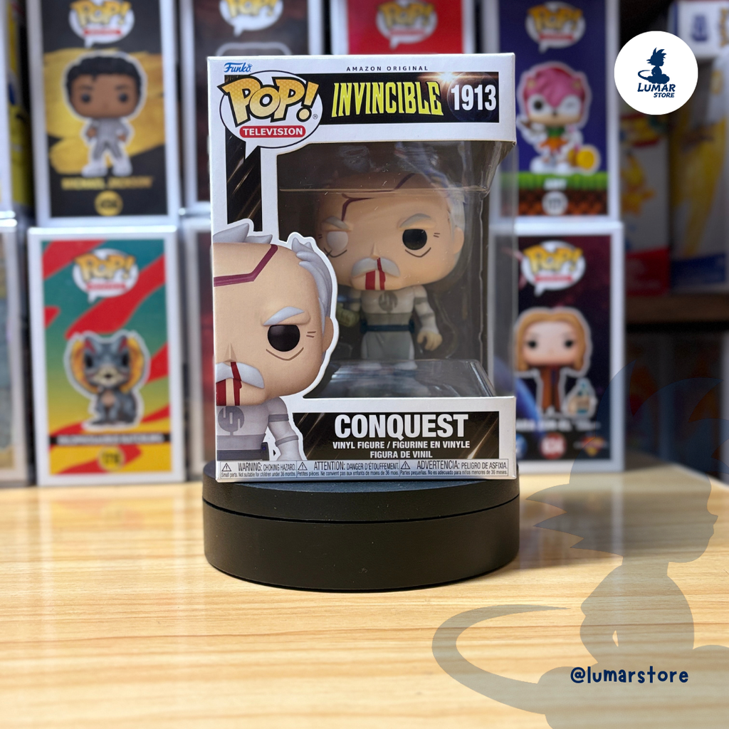 Funko Pop! Television: Invincible #1913 Conquest (Battle Damage Edition)