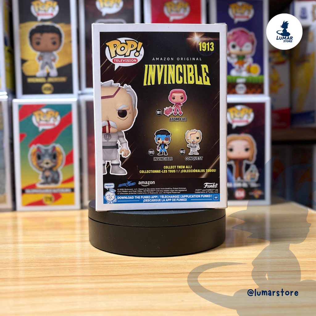 Funko Pop! Television: Invincible #1913 Conquest (Battle Damage Edition)