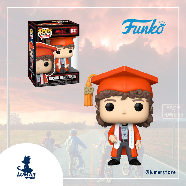 Funko Pop! Television: Stranger Things #1887 Dustin Henderson (Graduation)