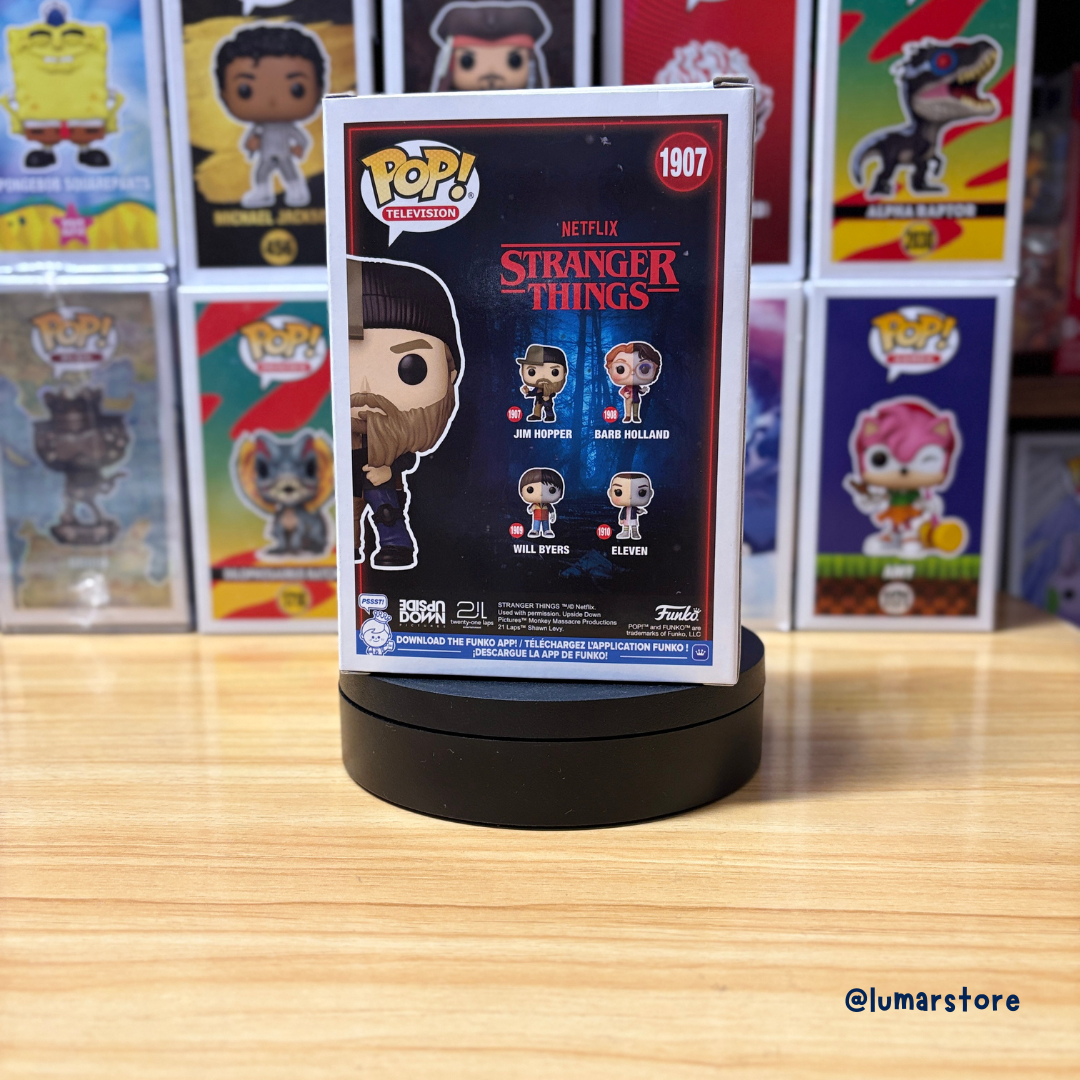 Funko Pop! Television: Stranger Things #1907 Jim Hopper (10th Anniversary)