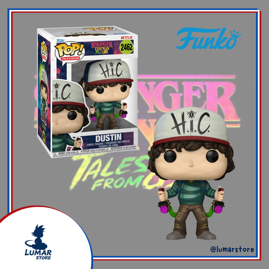 Funko Pop! Television: Stranger Things #2462 Dustin (Tales From '85)