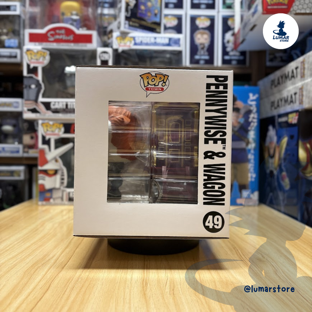 Funko Pop! Town: IT Welcome to Derry #49 Pennywise & Wagon
