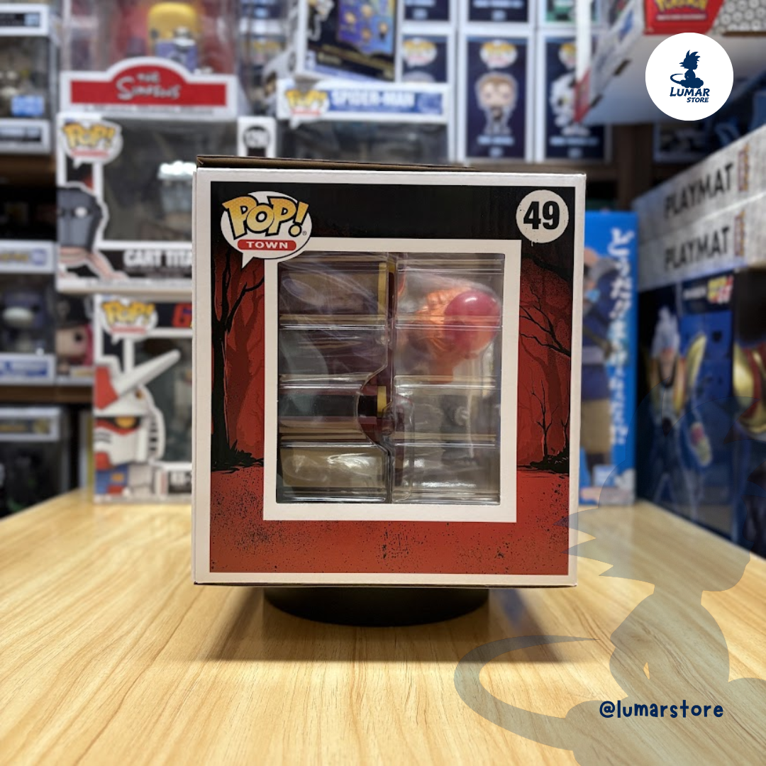 Funko Pop! Town: IT Welcome to Derry #49 Pennywise & Wagon