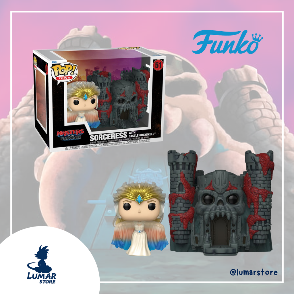 Funko Pop! Town: Masters of the Universe - Sorceress with Castle Grayskull Live Action (51)