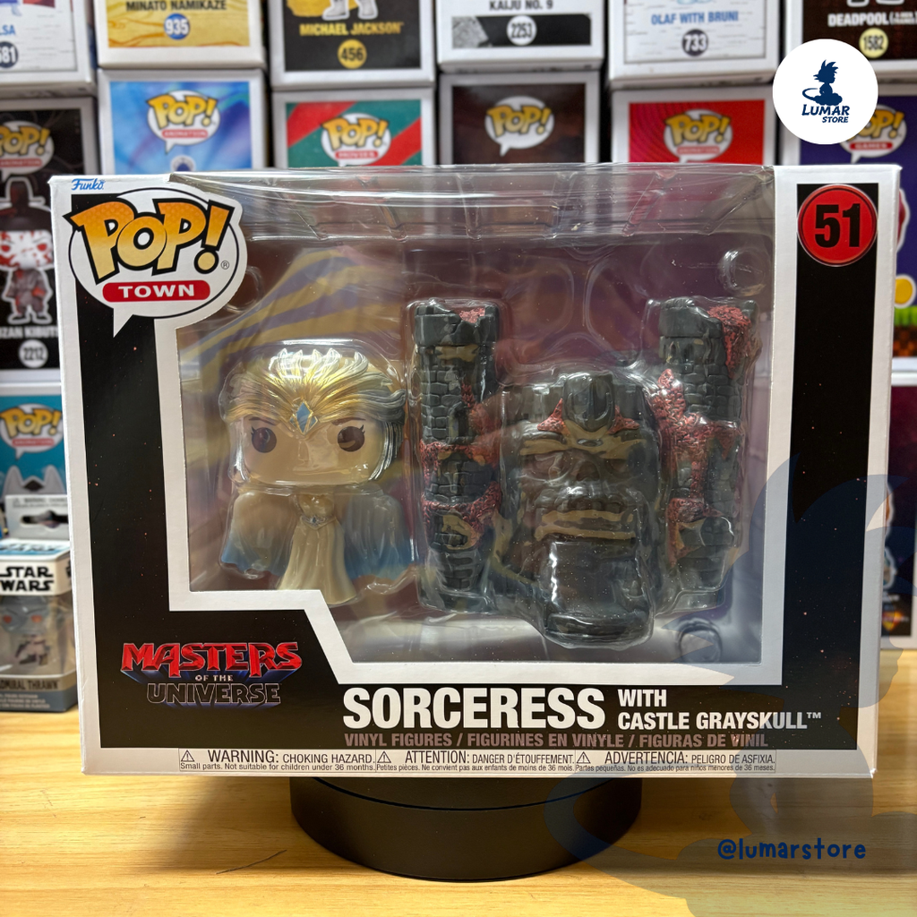 Funko Pop! Town: Masters of the Universe - Sorceress with Castle Grayskull Live Action (51)