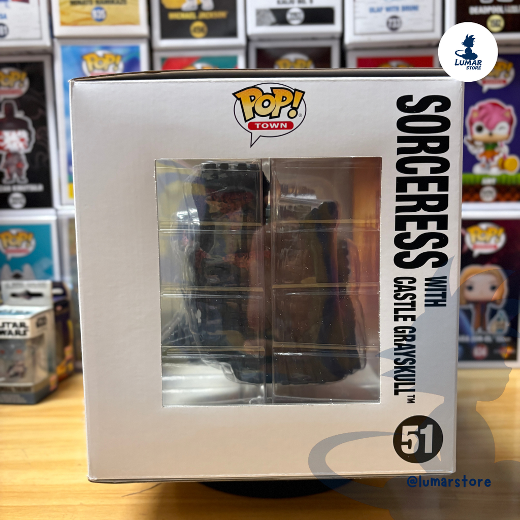 Funko Pop! Town: Masters of the Universe - Sorceress with Castle Grayskull Live Action (51)