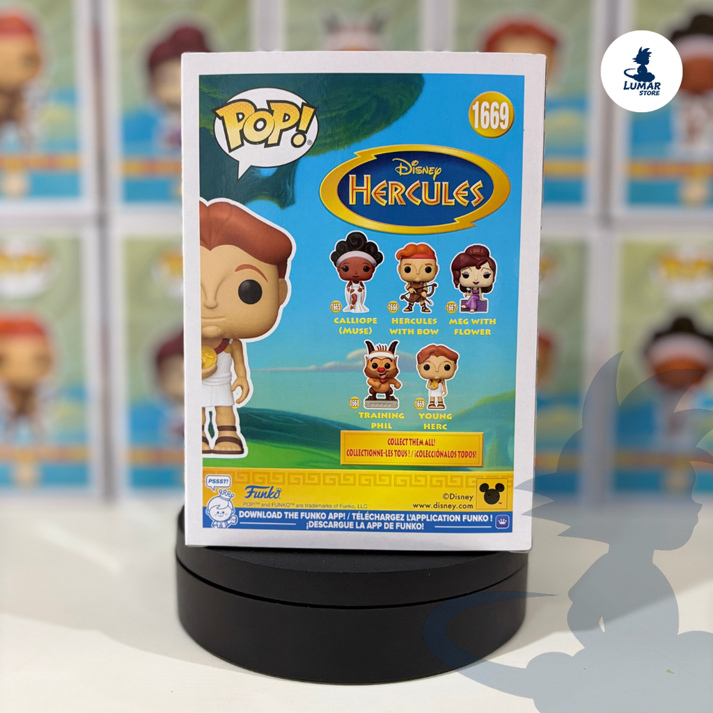 Funko Pop! Young Herc #1669 – Disney Hércules