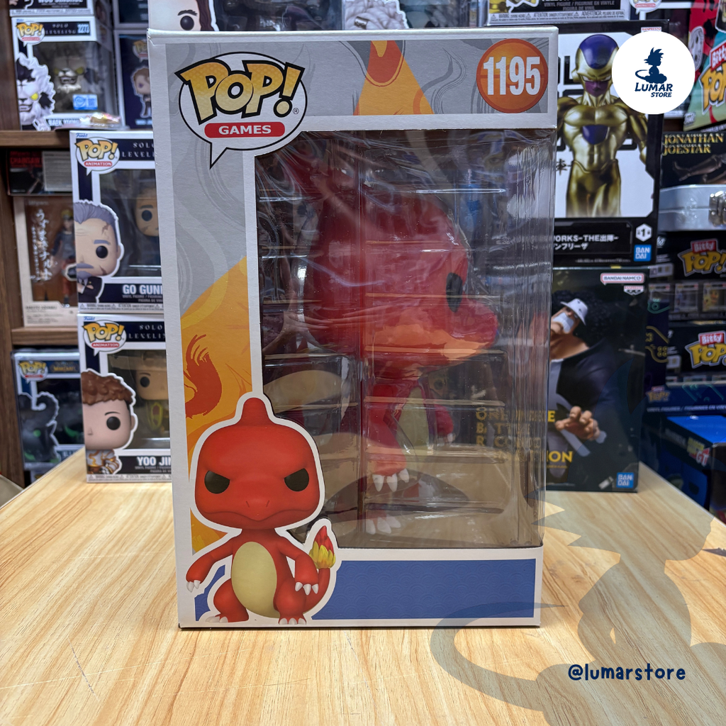 Funko Pop! Games: Pokémon #1195 Charmeleon Jumbo Sized 10 Pulgadas (25cm)