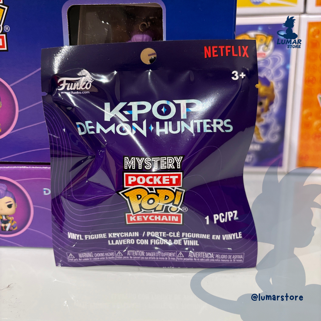 Llavero Funko Pocket Pop!: K-Pop Demon Hunters - Figura Aleatoria
